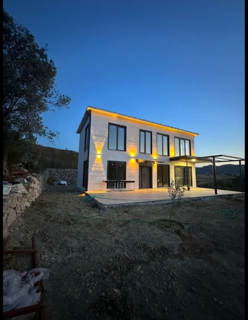 Çelik konstrüksiyon villa