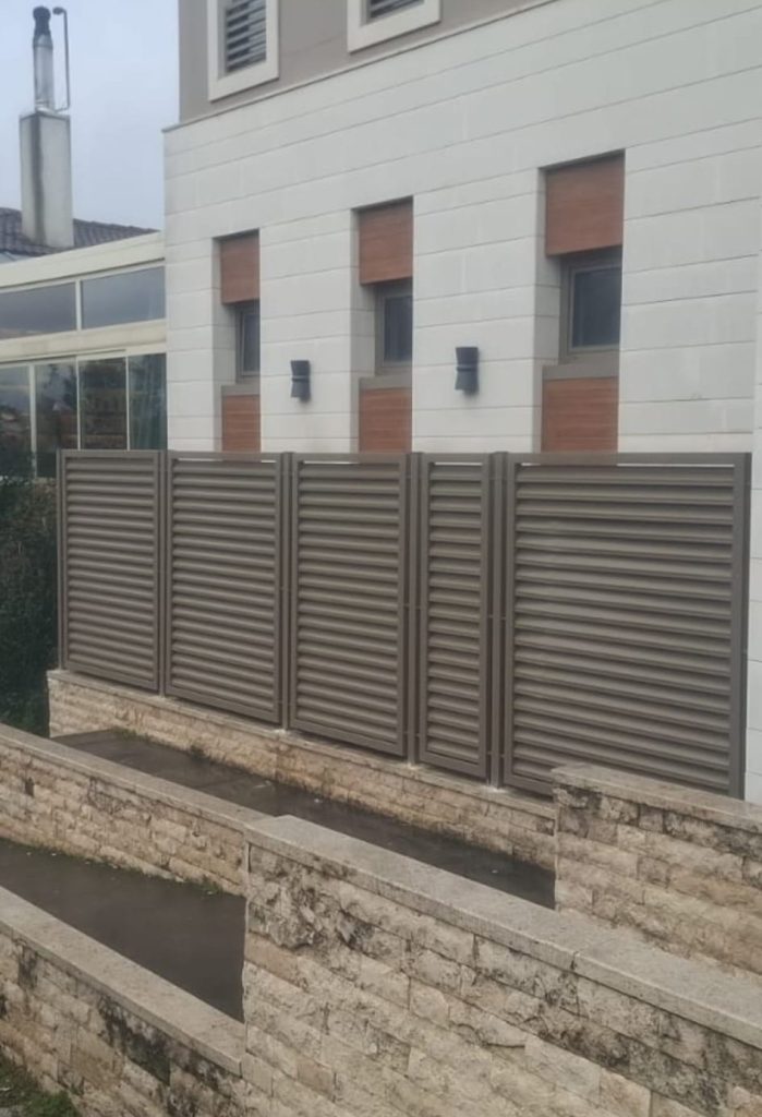 Panjur çit uygulaması